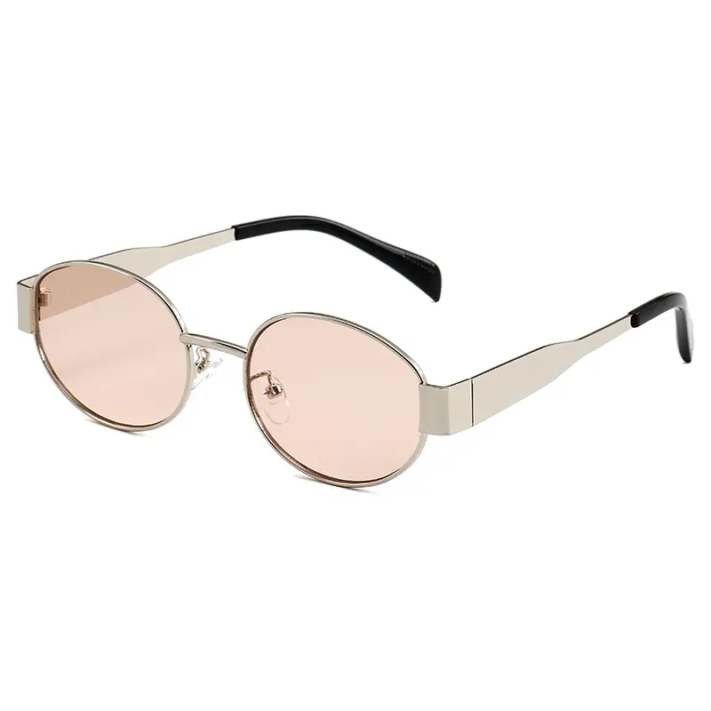 2024 Round Metal Sunglasses for Men Women - Image 8