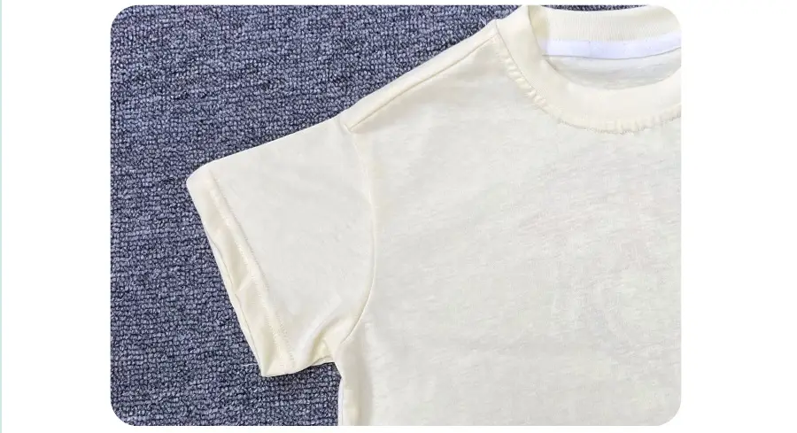 Boys White T-Shirt Shorts Set Summer 2025 Kids — feature 11