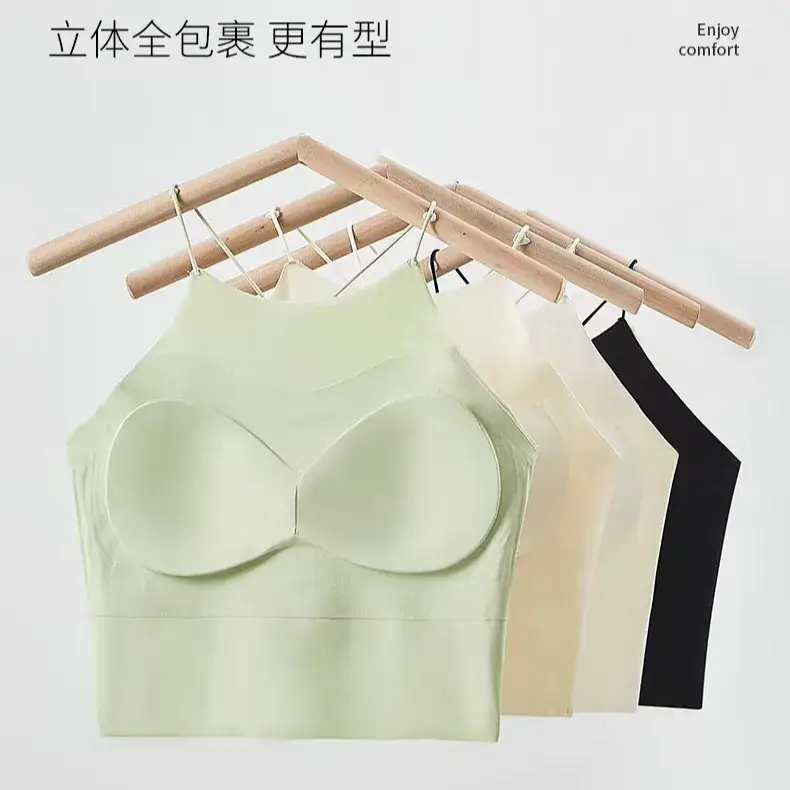 Halter Neck Bra Camisole Style Lightweight Comfortable - Image 4