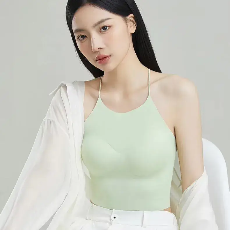 Halter Neck Bra Camisole Style Lightweight Comfortable - Image 5
