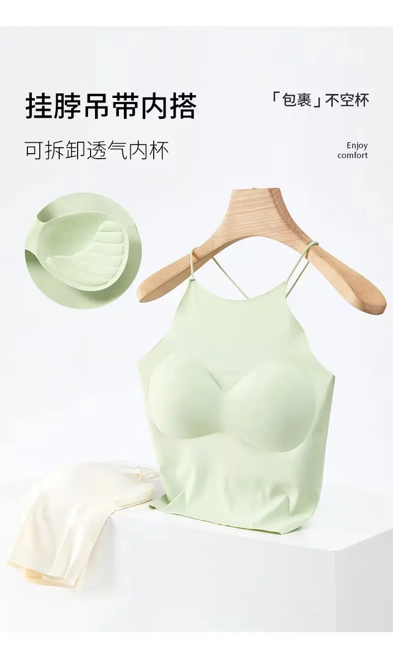 Halter Neck Bra Camisole Style Lightweight Comfortable — feature 13