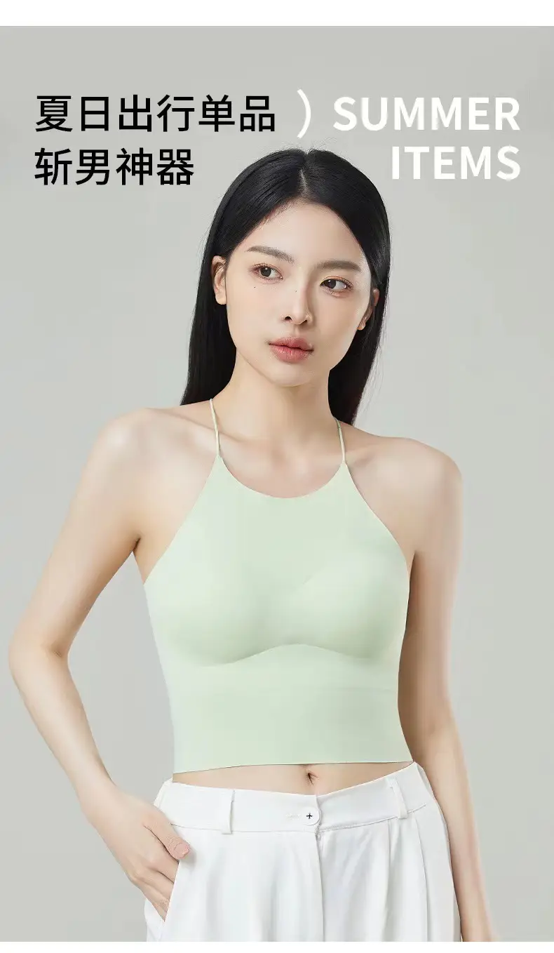 Halter Neck Bra Camisole Style Lightweight Comfortable — feature 15