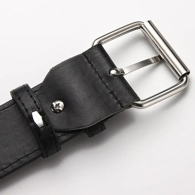 Zhu Tai Punk Belt Red Black White Blue Silver Adjustable — feature 12