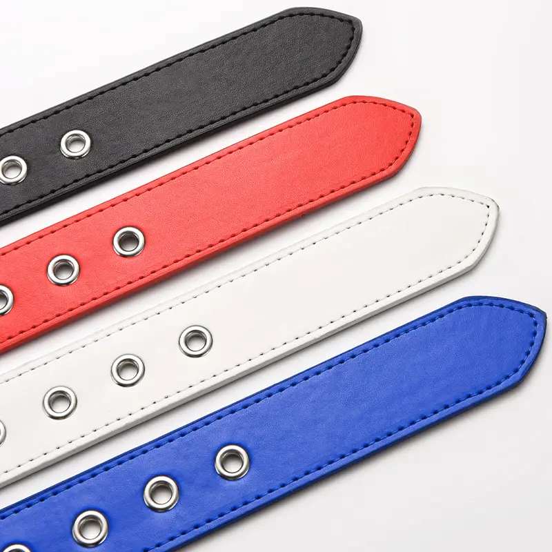 Zhu Tai Punk Belt Red Black White Blue Silver Adjustable — feature 9