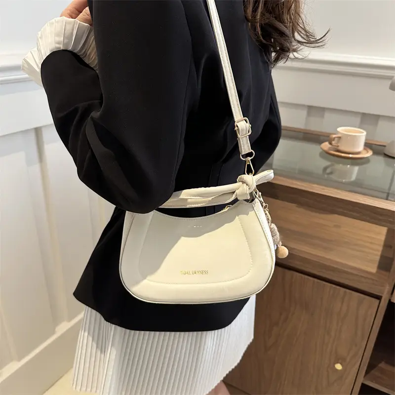 Retro Beige Handbag for Women 2025 Spring New - Image 5