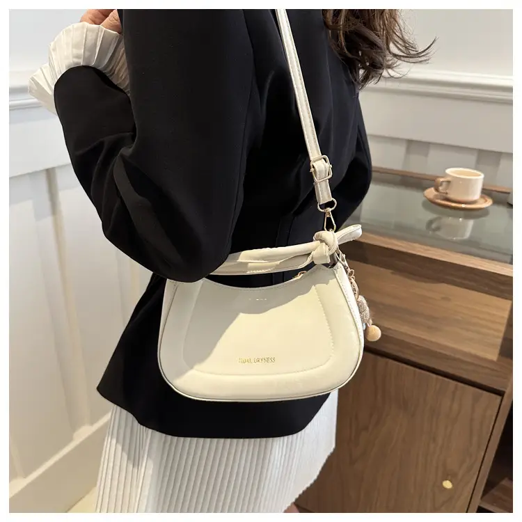 Retro Beige Handbag for Women 2025 Spring New — feature 10
