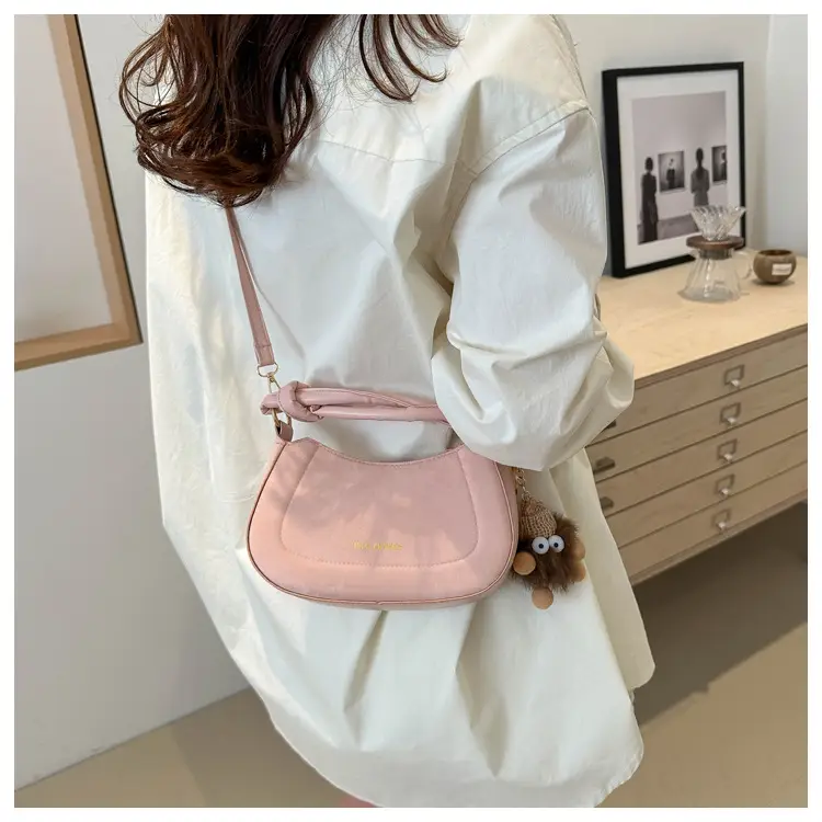 Retro Beige Handbag for Women 2025 Spring New — feature 17