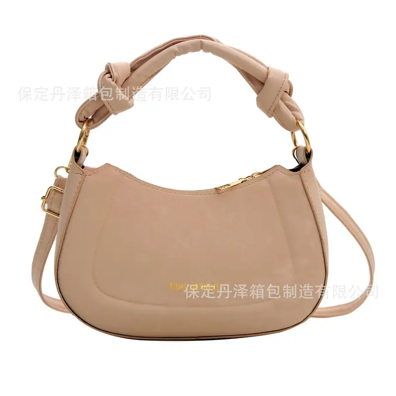Retro Beige Handbag for Women 2025 Spring New - Image 2