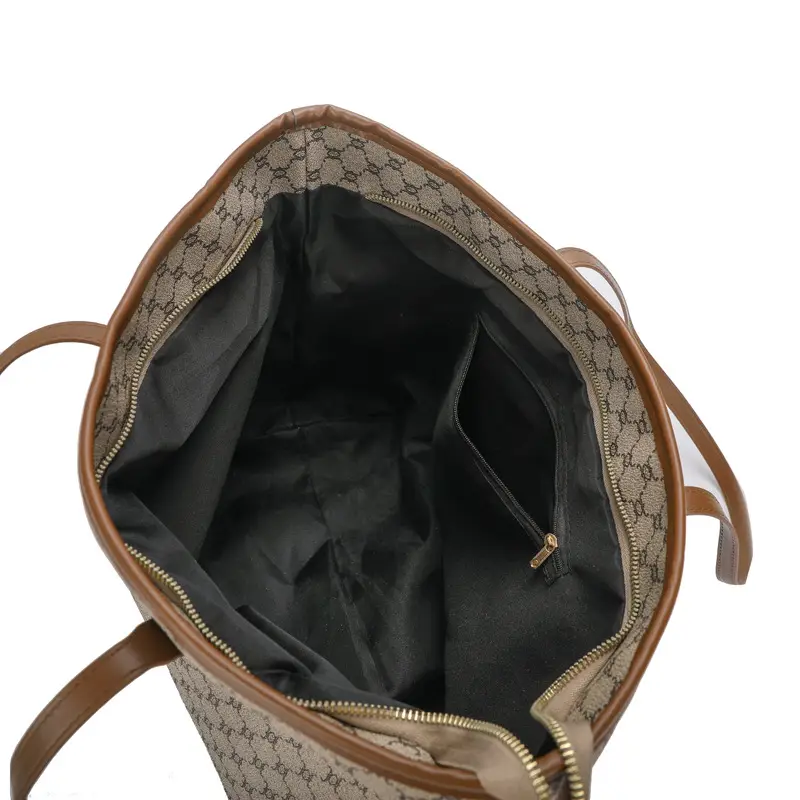 Korean Printed Plaid Shoulder Bag Large Capacity 2024 - Image 14