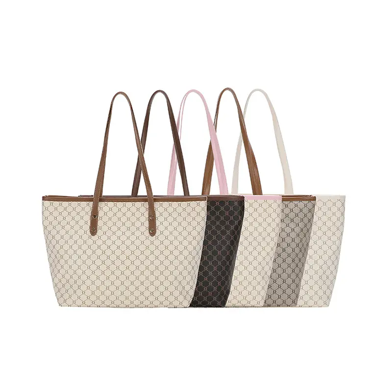 Korean Printed Plaid Shoulder Bag Large Capacity 2024 — feature 23