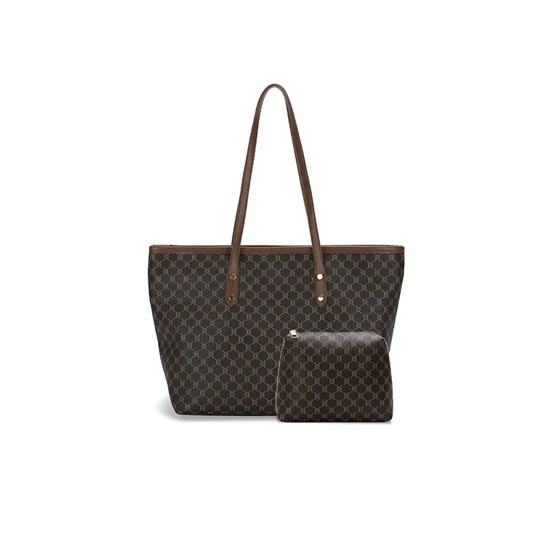 Korean Printed Plaid Shoulder Bag Large Capacity 2024 — feature 27