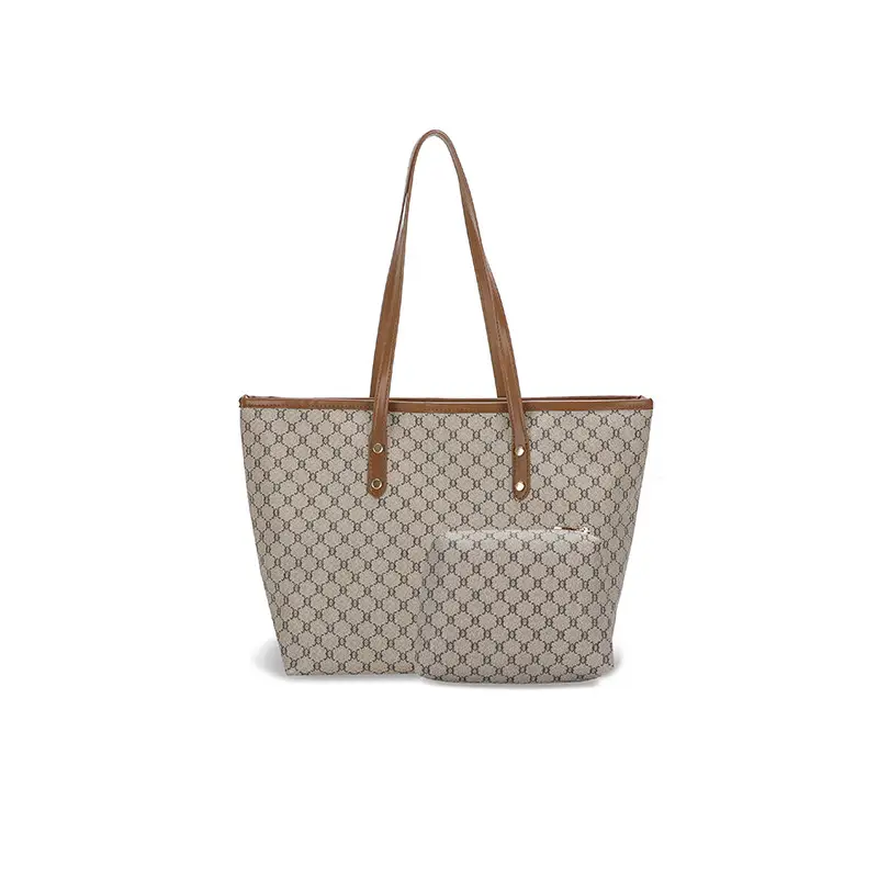 Korean Printed Plaid Shoulder Bag Large Capacity 2024 - Image 8