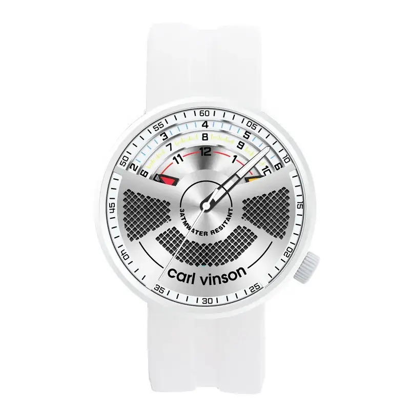 Men's Youth Quartz Watch Waterproof Black - Image 6