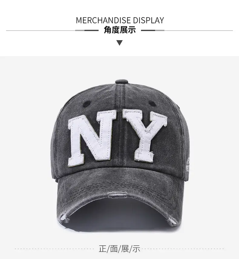 Men's Maroon Embroidered Cowboy Hat with NY Logo — feature 8
