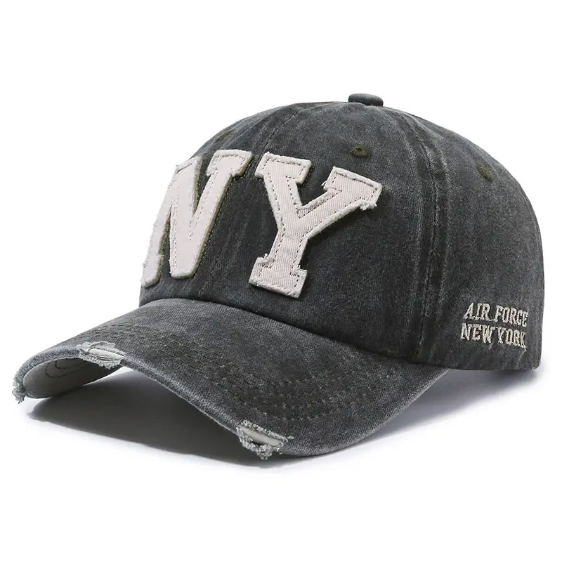 Men's Maroon Embroidered Cowboy Hat with NY Logo - Image 2
