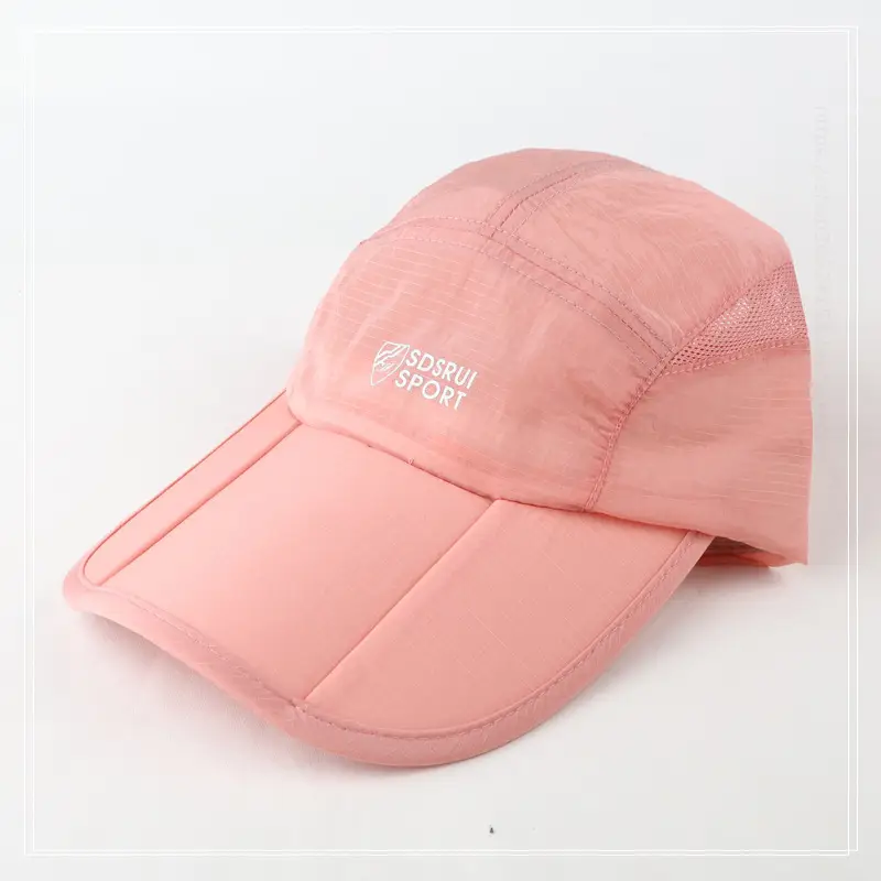 Pink Mesh Baseball Cap for Women Quick Dry — feature 12