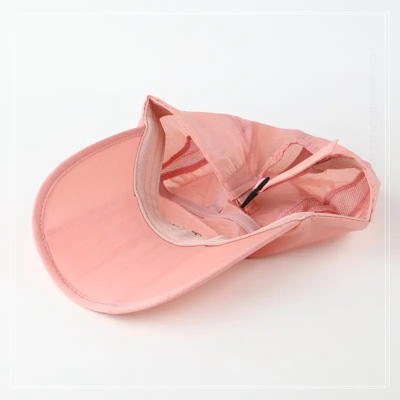 Pink Mesh Baseball Cap for Women Quick Dry — feature 13