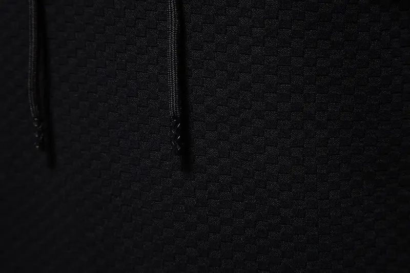 Men's 2024 Summer Hooded T-Shirt Set Beige White Black — feature 6