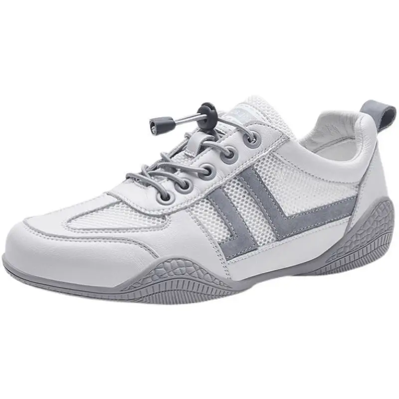 Women Mesh Casual Shoes White Summer 2024 - Image 5