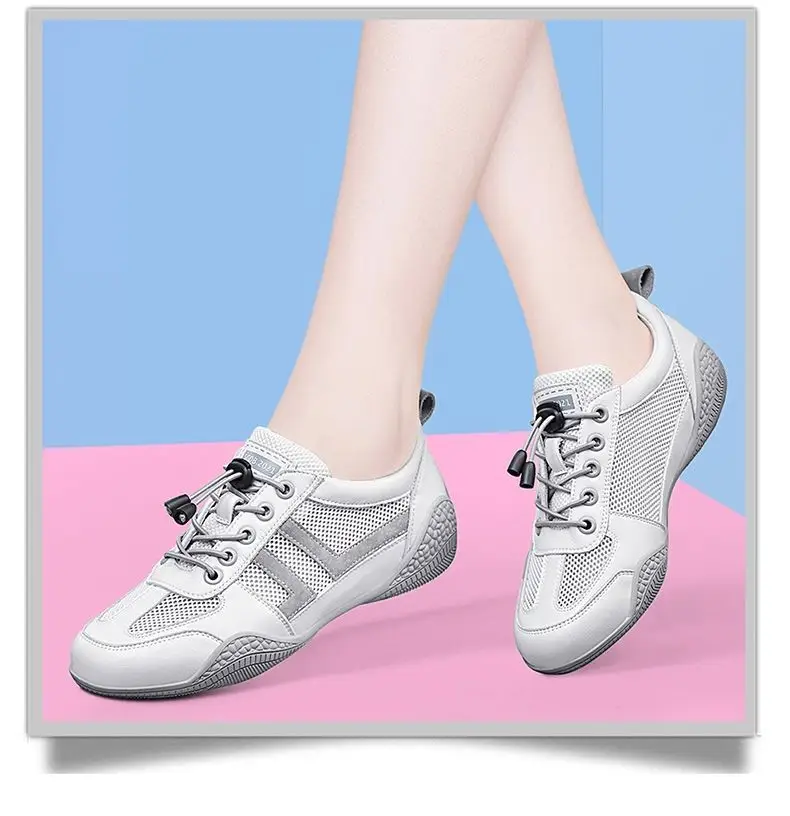 Women Mesh Casual Shoes White Summer 2024 — feature 11
