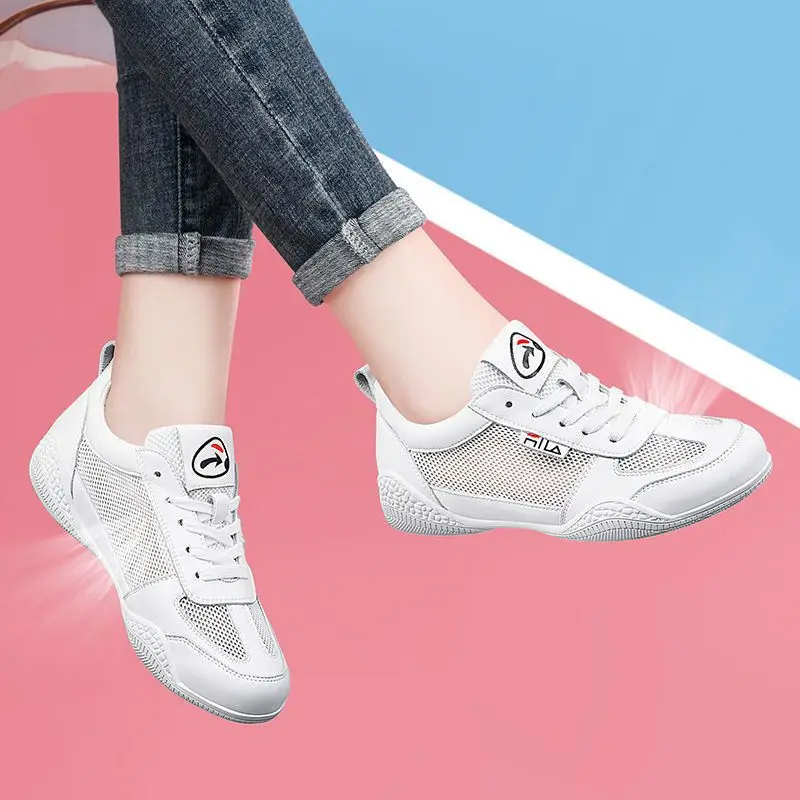 Women Mesh Casual Shoes White Summer 2024 — feature 19
