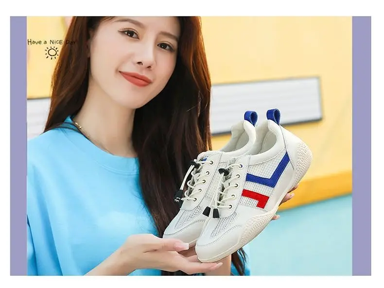Women Mesh Casual Shoes White Summer 2024 — feature 3