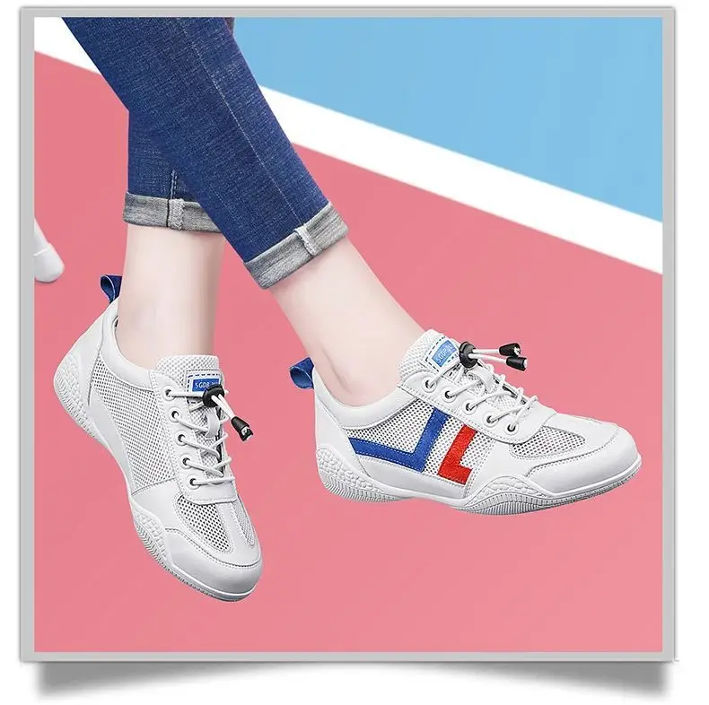 Women Mesh Casual Shoes White Summer 2024 — feature 7