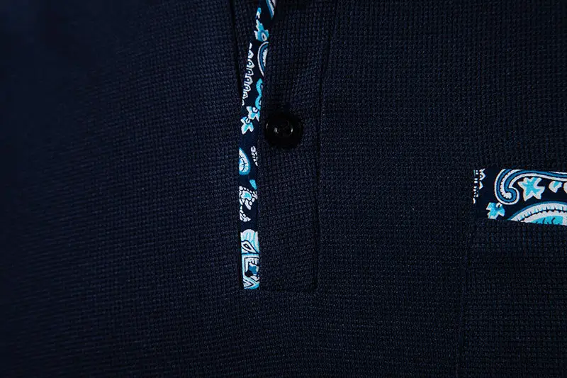 Black Short-Sleeved Polo Shirt for Men — feature 17