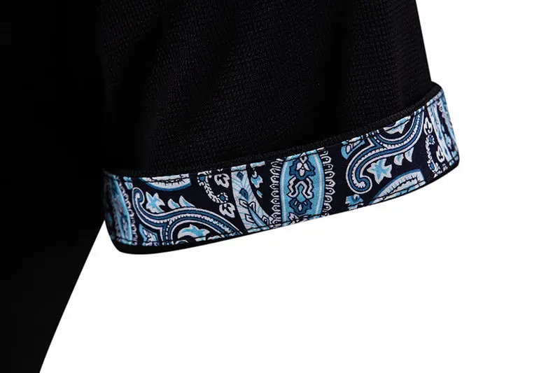 Black Short-Sleeved Polo Shirt for Men — feature 23