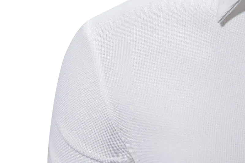 Black Short-Sleeved Polo Shirt for Men — feature 5