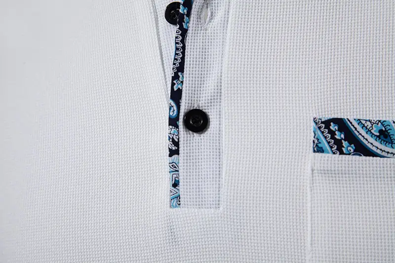 Black Short-Sleeved Polo Shirt for Men — feature 8