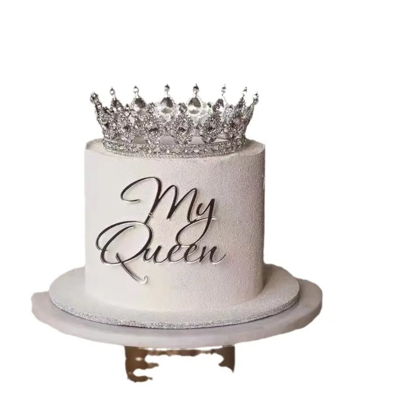 European Bridal Crown with Drop Diamond Set - Image 16