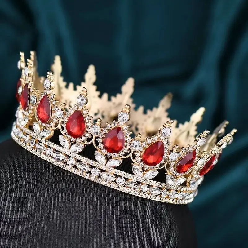 European Bridal Crown with Drop Diamond Set — feature 11