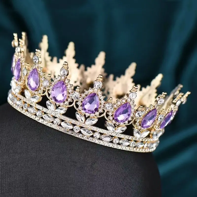European Bridal Crown with Drop Diamond Set — feature 15