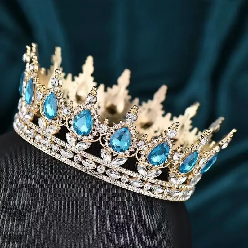 European Bridal Crown with Drop Diamond Set — feature 6