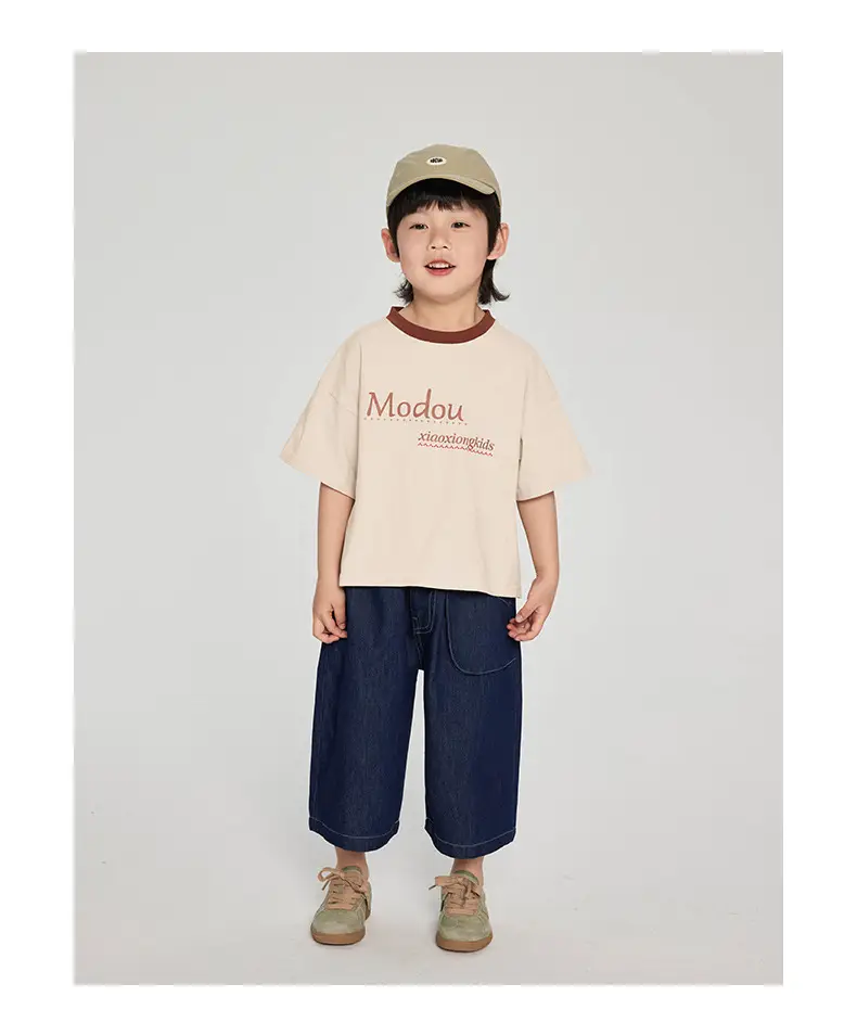 Boys T-Shirt Short Sleeve Cotton Summer Wear — feature 12