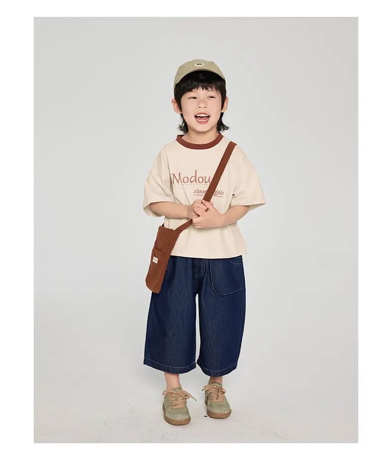 Boys T-Shirt Short Sleeve Cotton Summer Wear — feature 13