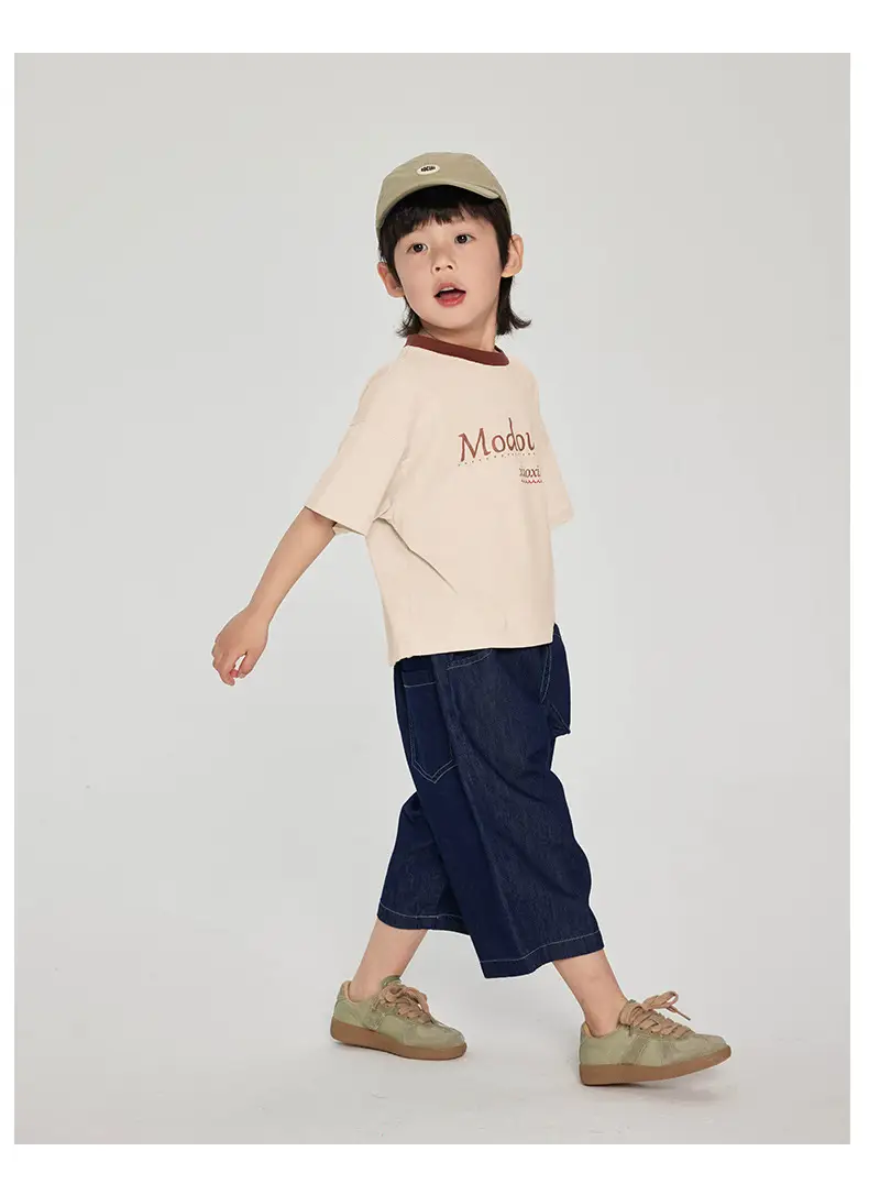 Boys T-Shirt Short Sleeve Cotton Summer Wear — feature 14