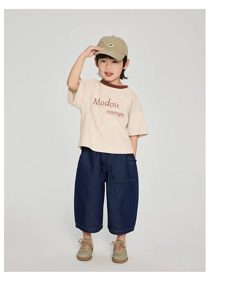 Boys T-Shirt Short Sleeve Cotton Summer Wear — feature 15