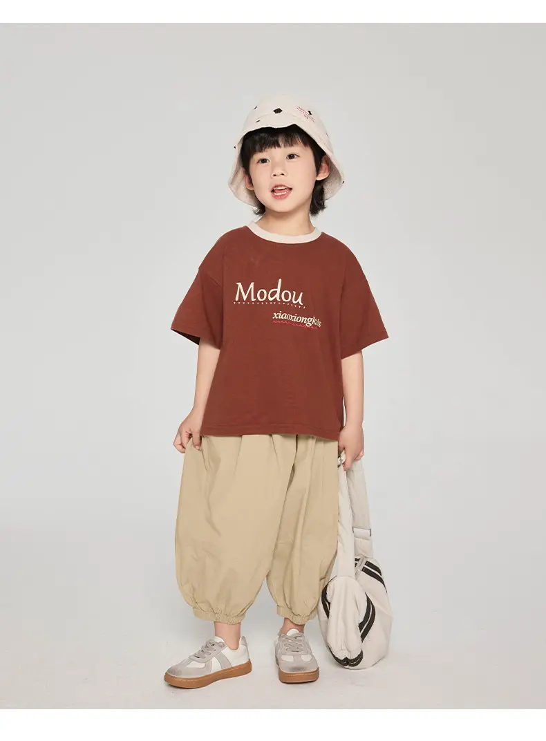 Boys T-Shirt Short Sleeve Cotton Summer Wear — feature 17