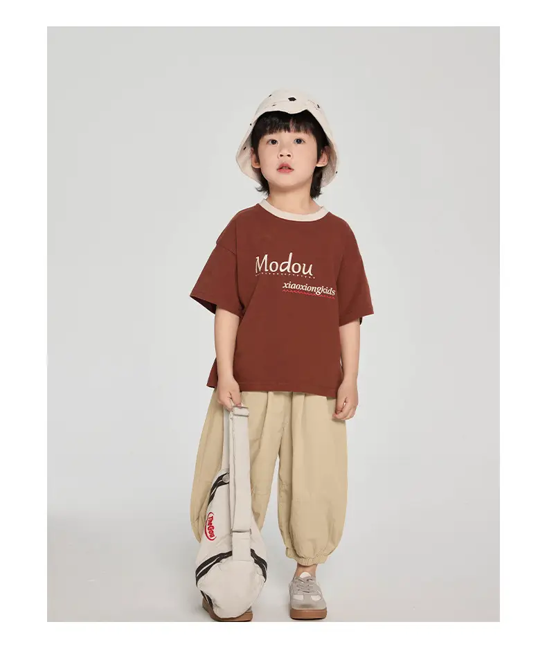 Boys T-Shirt Short Sleeve Cotton Summer Wear — feature 19