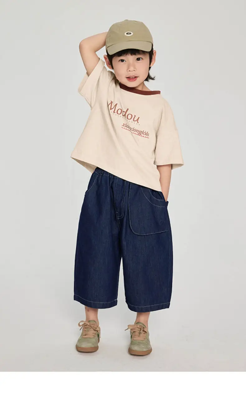 Boys T-Shirt Short Sleeve Cotton Summer Wear — feature 2