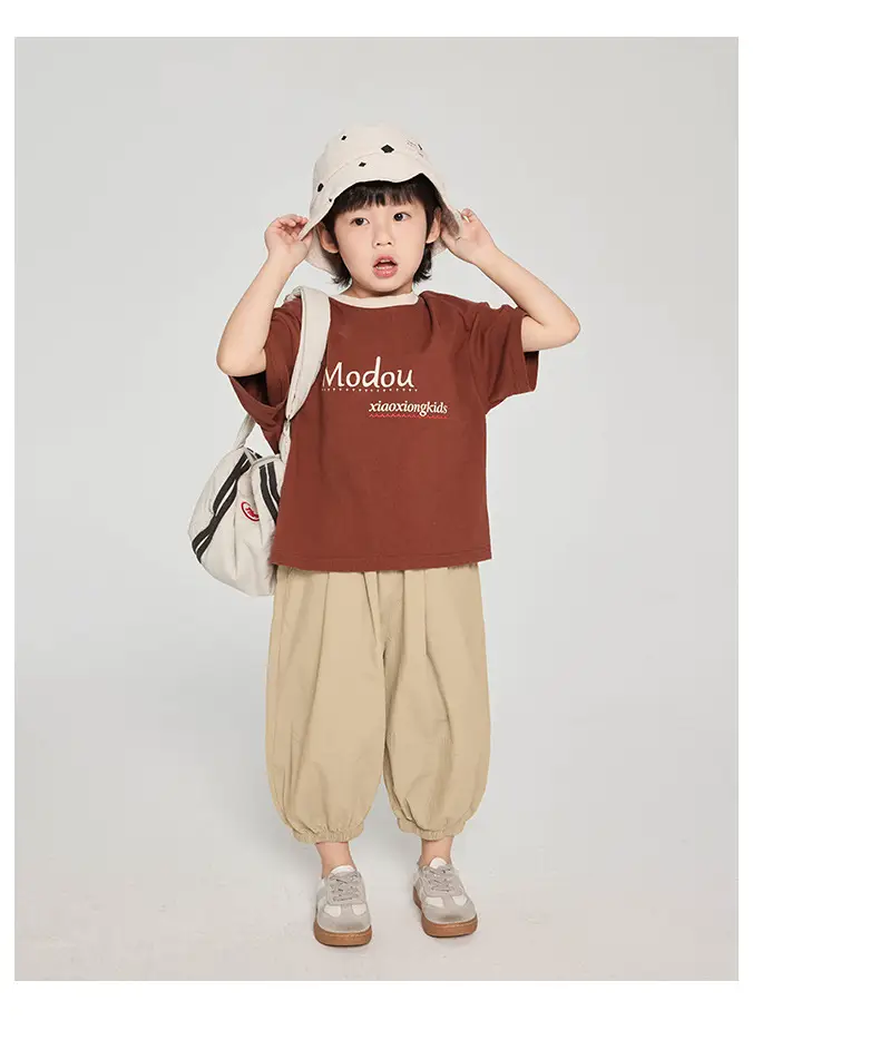 Boys T-Shirt Short Sleeve Cotton Summer Wear — feature 21