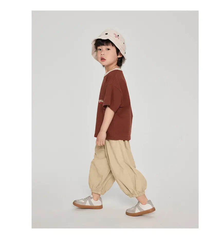 Boys T-Shirt Short Sleeve Cotton Summer Wear — feature 22