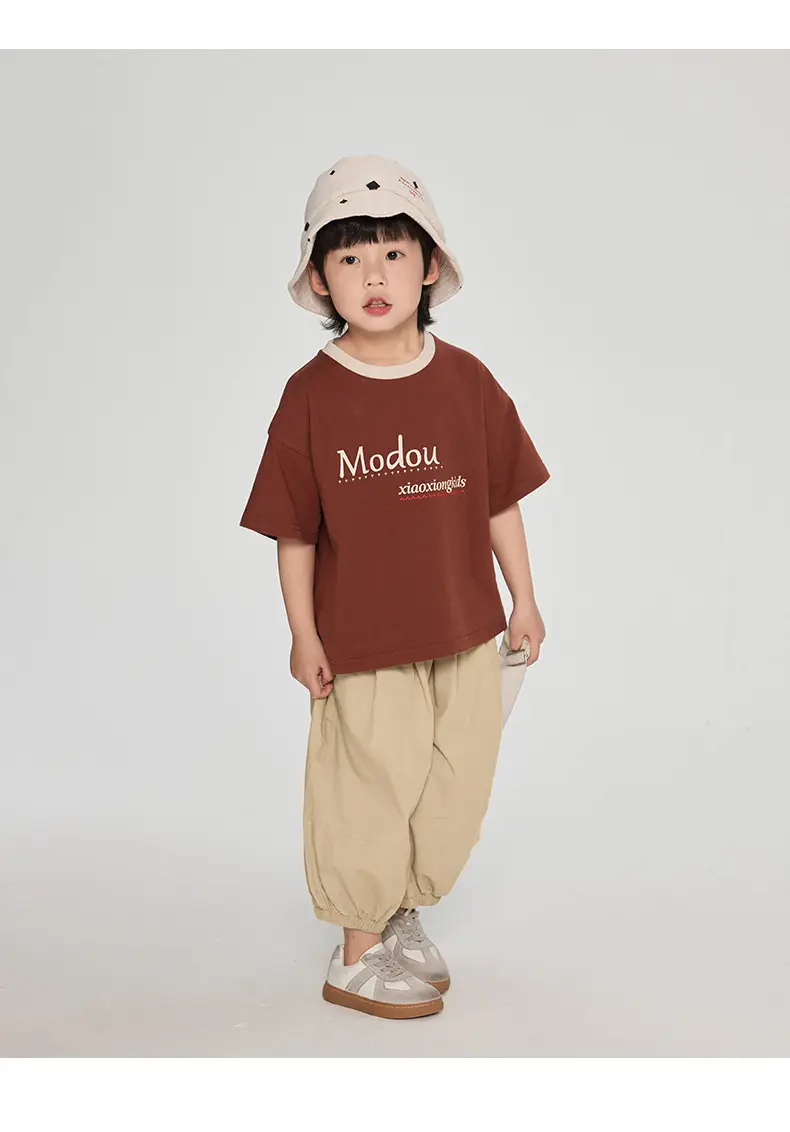 Boys T-Shirt Short Sleeve Cotton Summer Wear — feature 23