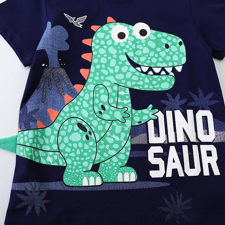 Dinosaur Kids T-Shirt Shorts Set for Boys 2025 - Image 11