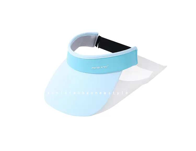 Women's Pink UV Visor Cap with Face Mask - Image 4