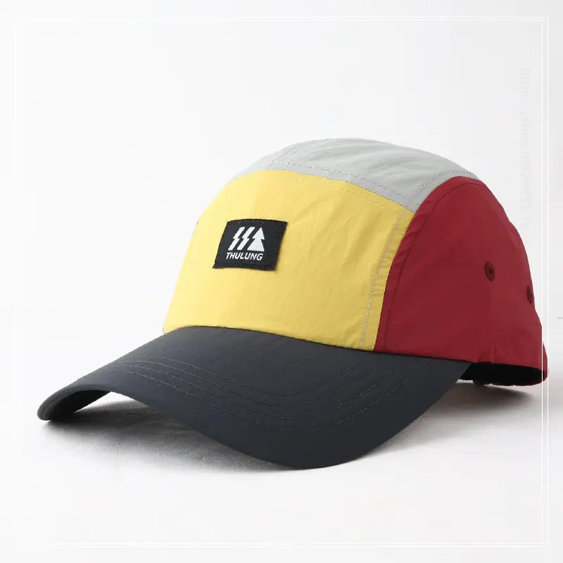 Men Multi-Color Baseball Cap with Logo - Image 3