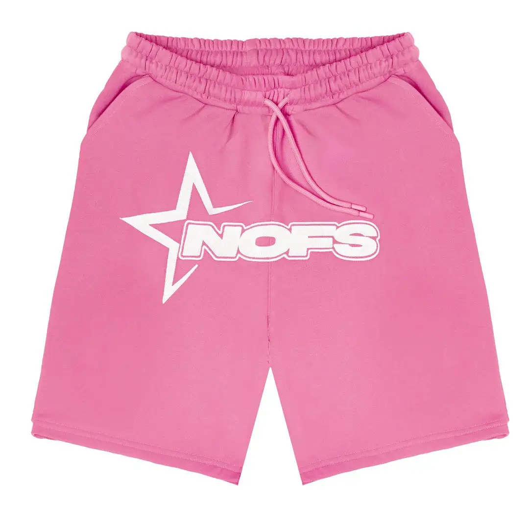 American Streetwear Black Stars Short Sleeve T-Shirt Shorts — feature 14