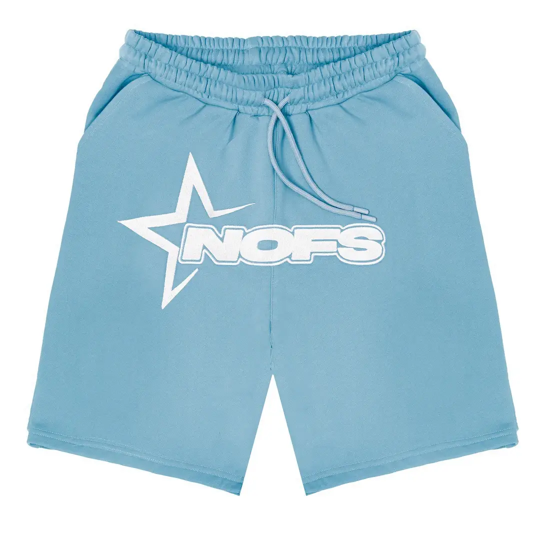American Streetwear Black Stars Short Sleeve T-Shirt Shorts — feature 8